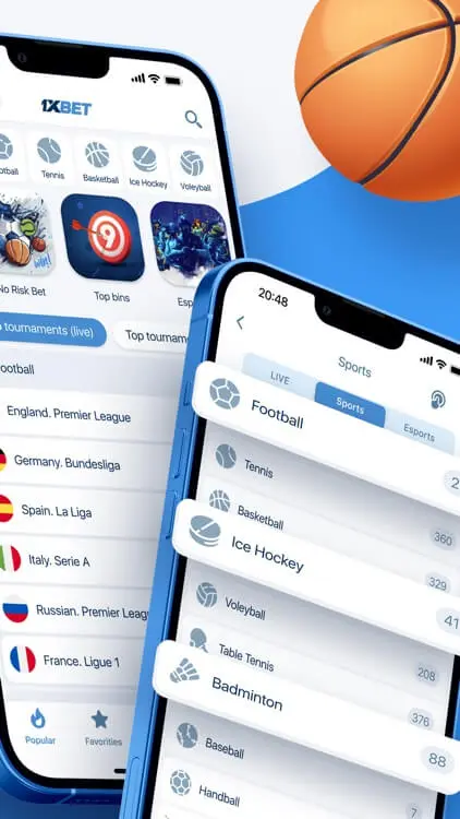 1xbet app preview